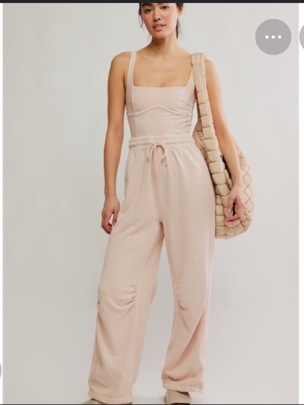 Blush pink FP inbound onsie, S